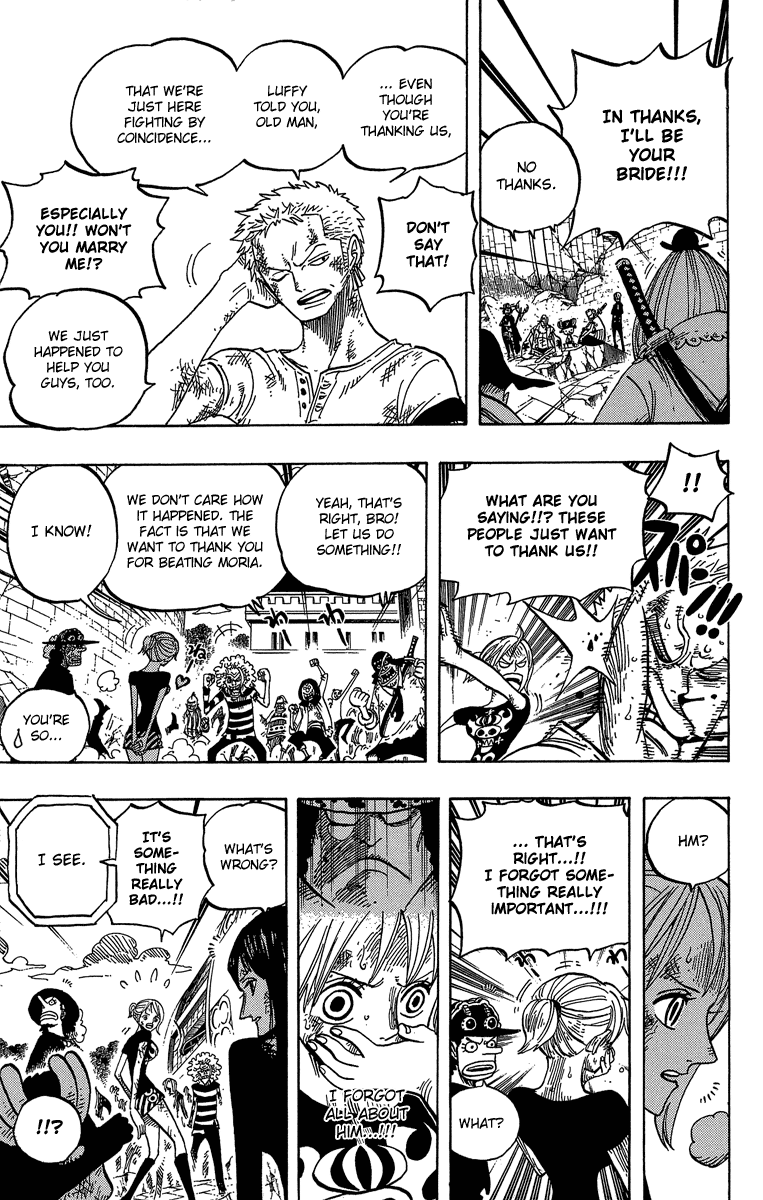 One Piece, Chapter 483 image 13